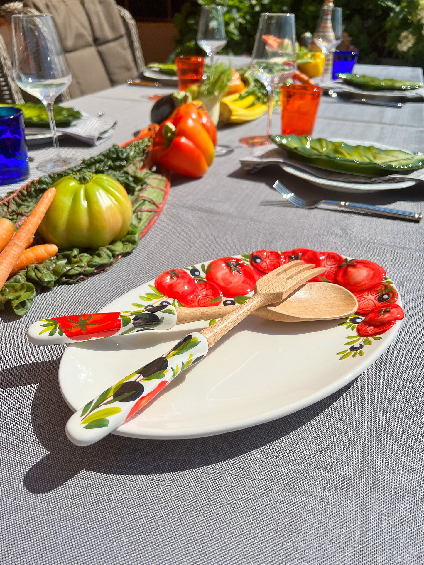Servierbesteck Pomodoro e Olive