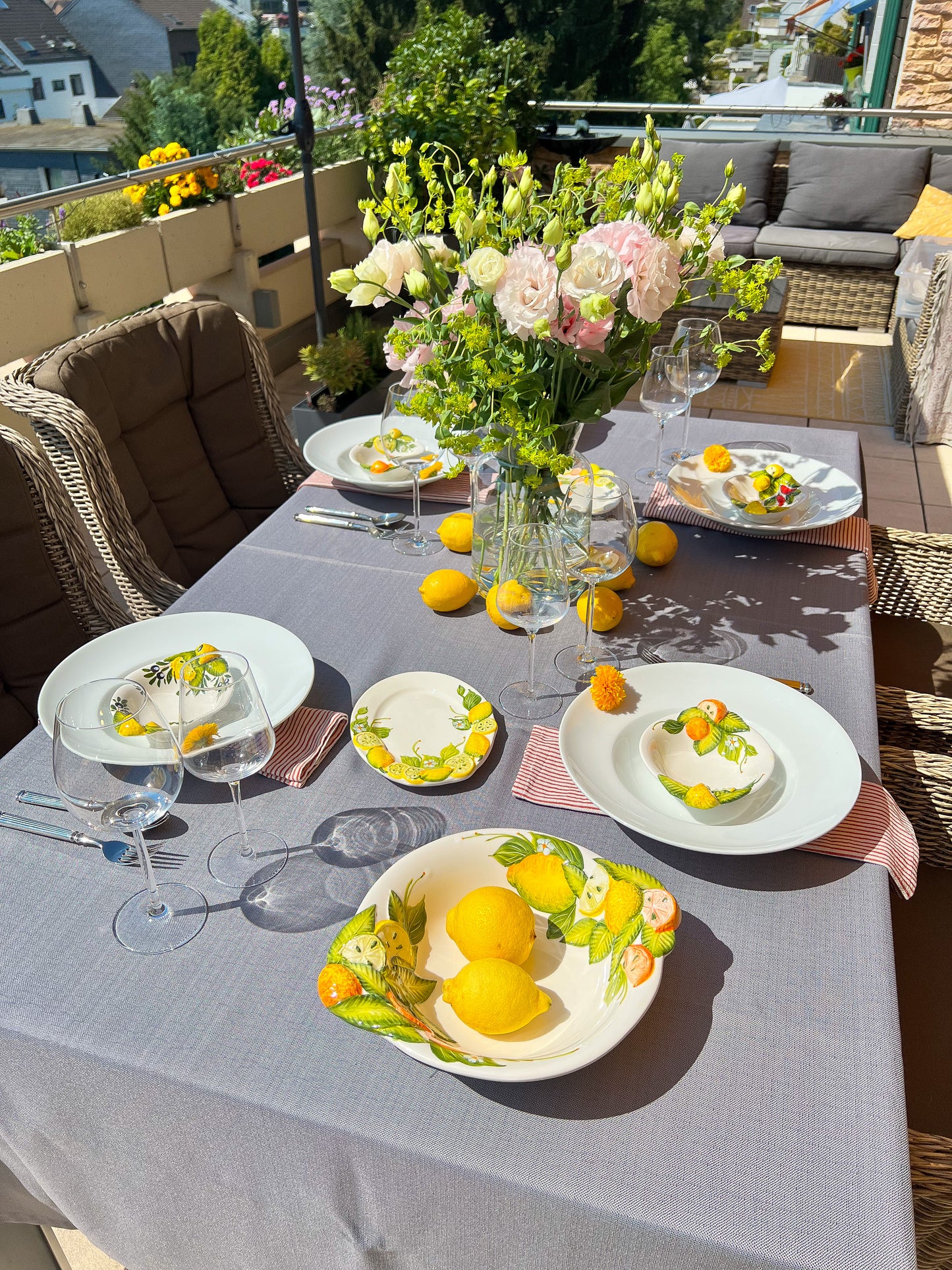 Antipasti Teller Limone e Fiori