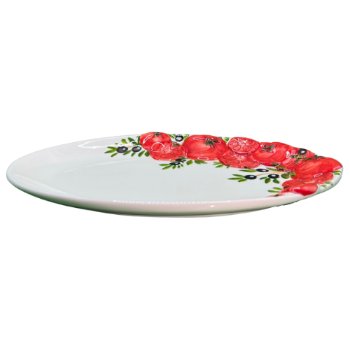 Ovaler Teller Pomodoro e Olive